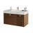 35.43” W x 21.65” D Modern Wall-Mounted Bathroom Vanity with sintered stone top and Undermount Sink Floating Vanity-42753608