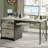 Labelle 55" W Writing Computer Desk with Keyboard Tray-558628605