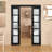 Quadro Frosted Glass Standard Door Slab-55746382-55746371