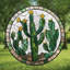 Vitrail Cactus Design-129206217
