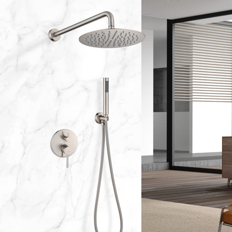 Système de douche complet avec valve brute