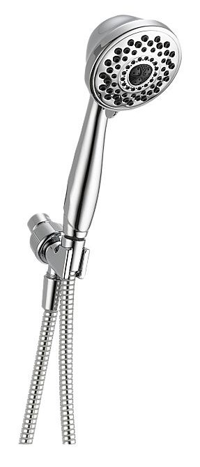 Universal Showering Components Full/Standard Handheld Shower Head, Chrome
