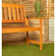 Abdulaziz Solid Wood Outdoor Bench