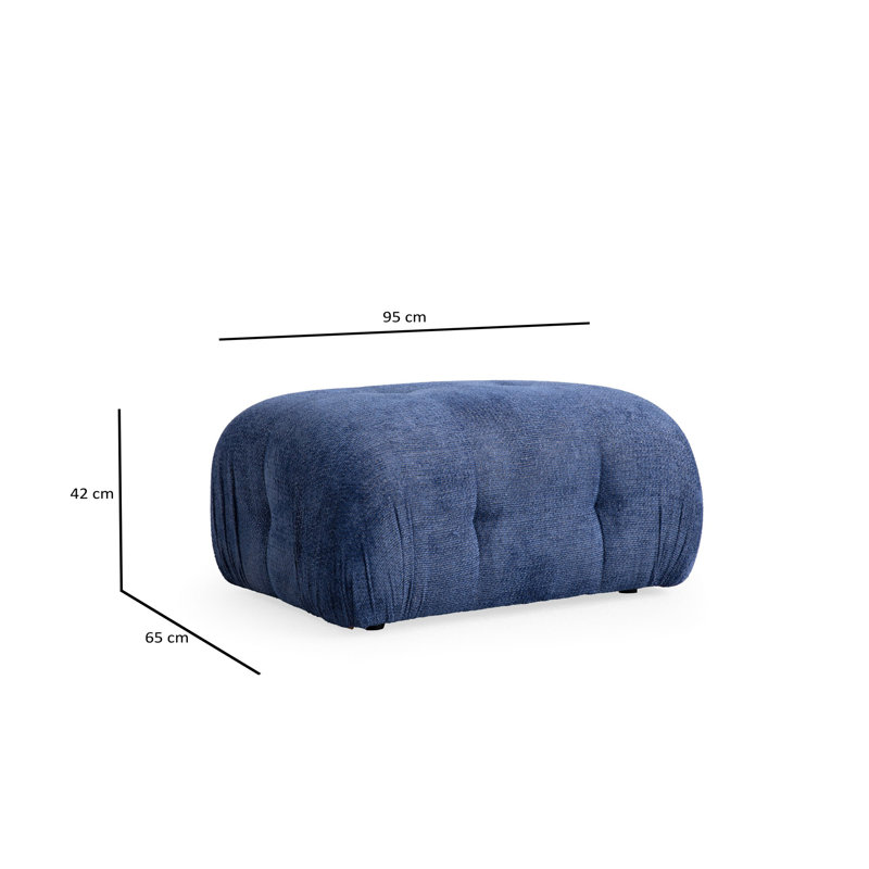 Pouf, Bleu nuit