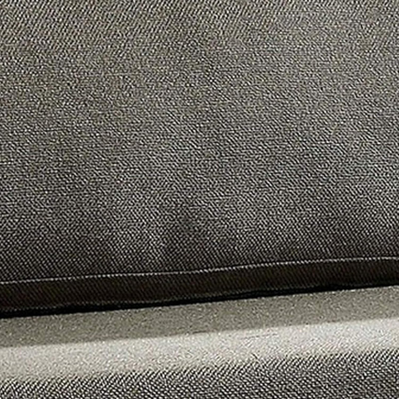Ardizzone Faux Leather Loveseat, Gray Faux Leather