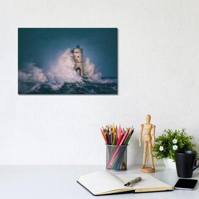 The Lighthouse Mangiabarche by Daniele Atzori - Wrapped Canvas Gallery-Wrapped Canvas Giclée