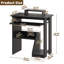 Petit bureau pour ordinateur portable avec tablettes de rangement Oveson 29,5 pouces-1026836600