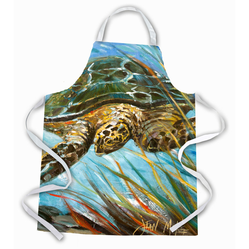No Pattern Bib Apron