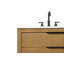Meuble-lavabo simple 36 po en teck miel-849997504-849997518