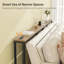 Table console étroite avec prises de courant intégrées et ports USB, table basse avec station de charge et rallonge pour le salon-818876908