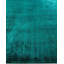 Tapis vert / noir / gris surteint de conception unique 9 pi 2 po x 12 pi 2 po Overdyed