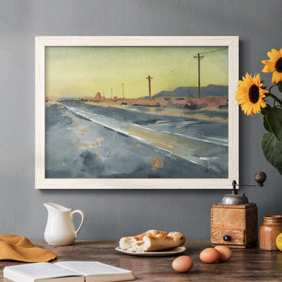 Deserte Highway I, reproduction d'art sur toile