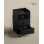 Chemika 40cm W Manufactured Wood Bedside Table