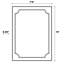 Tapis noir / blanc Anders MidCentury-924995882
