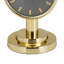 Horloge de table analogique en acier inoxydable-407645333