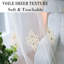 Panneau de rideau simple semi-transparent floral-1226386194
