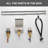 Widespread 2-handle Bathroom Faucet-65703397