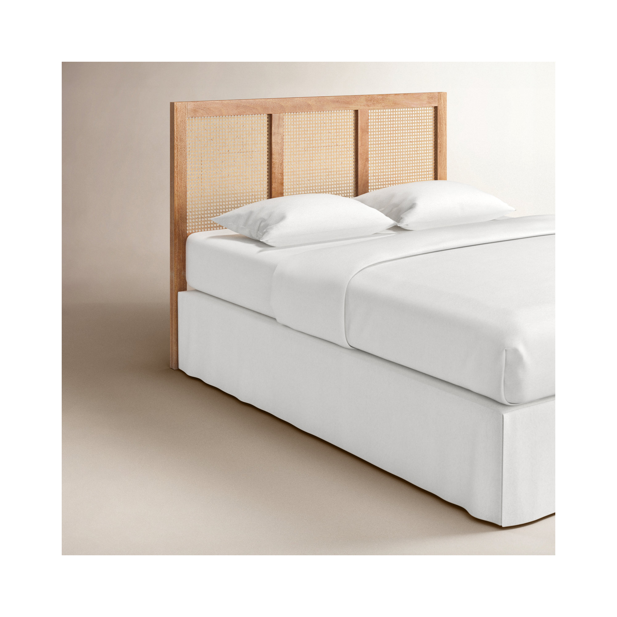 Tahoe Solid Wood Headboard, Queen, Natural