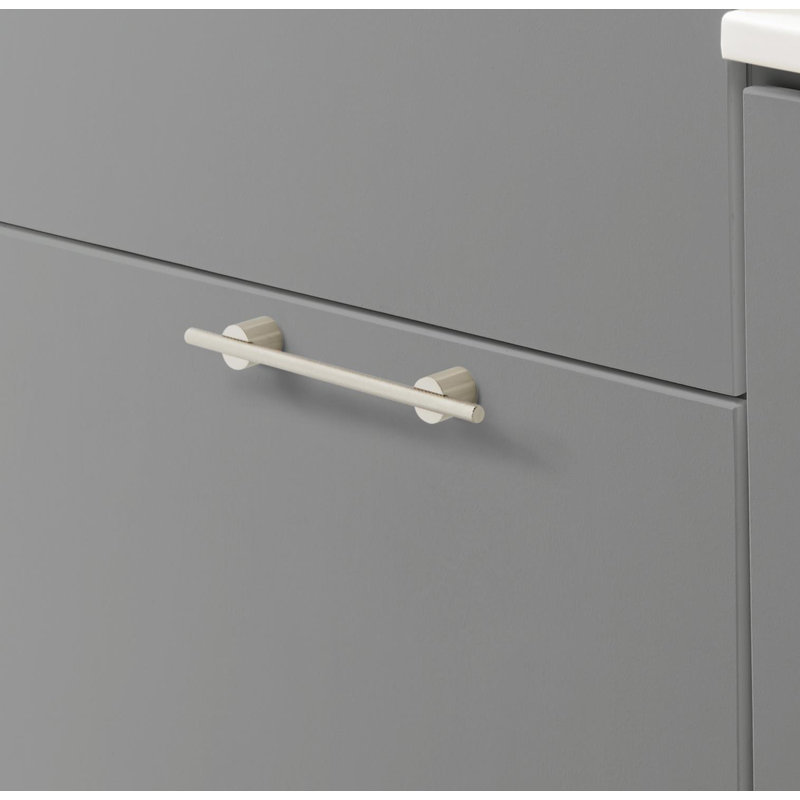 Poignée barre Transcendent, 5.0625", Nickel poli
