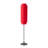 Lollipop Floor Lamp - Black Nickel,  Linen Double Shade, On/Off Pull Chain-114251943