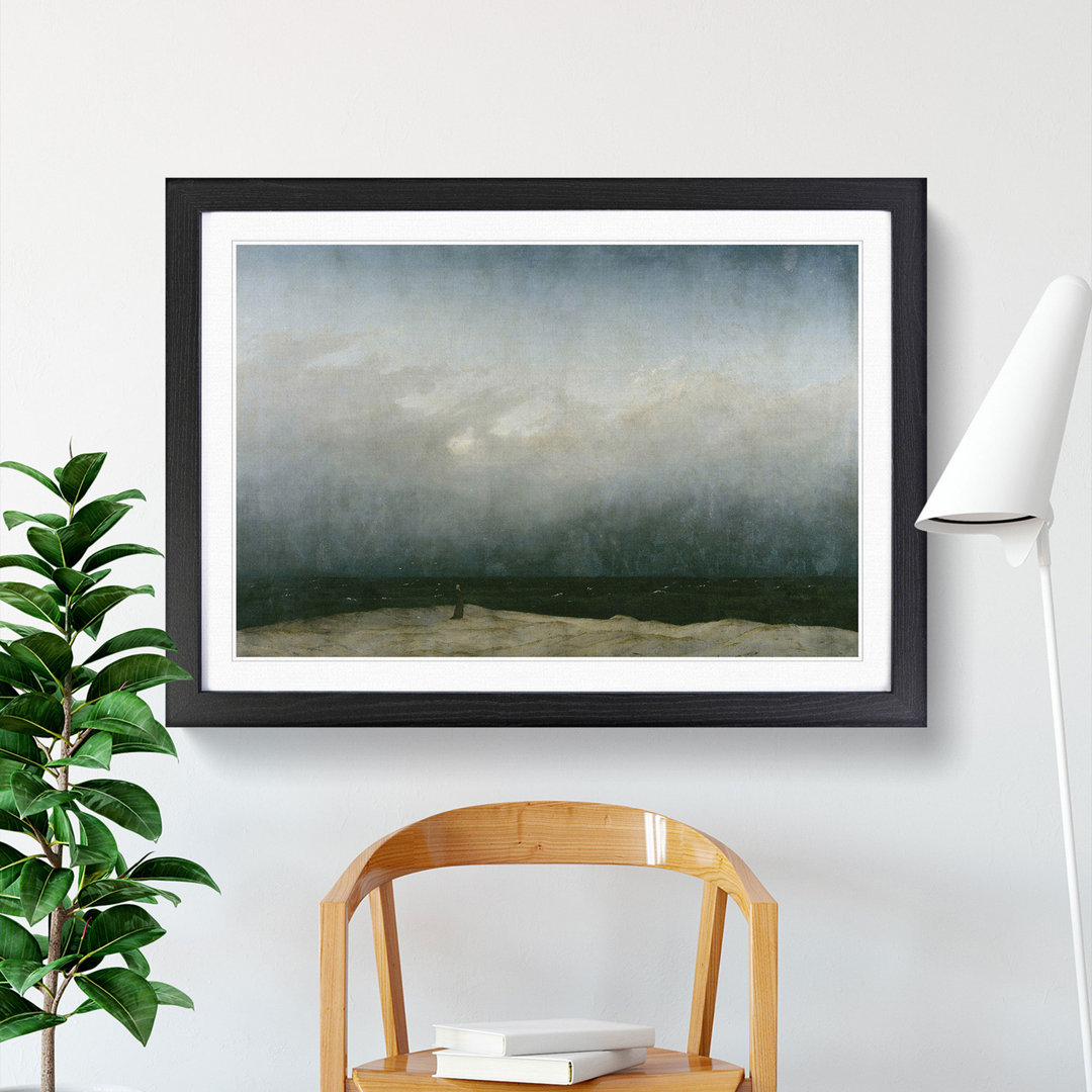 The Monk by Caspar David Friedrich - Picture Frame Painting