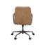 Chaise de bureau en cuir