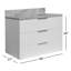 Ensemble de meuble-lavabo simple mural 36 po Mitchell-1232262880-1232262887