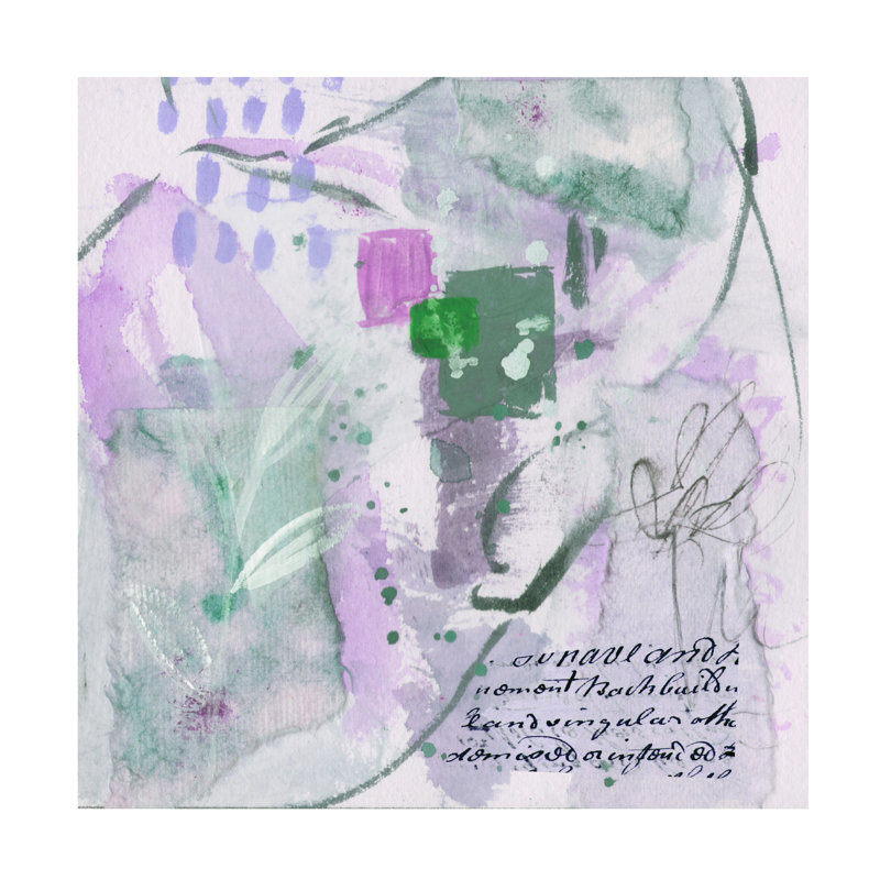 «Mindscape II» sur, H 35 po x l 35 po