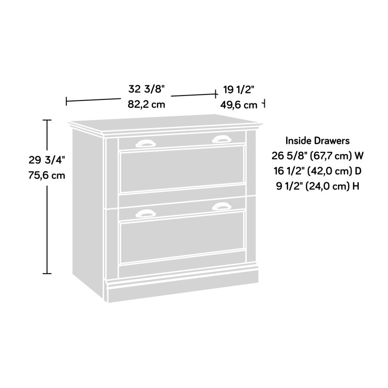 Lateral File, White Finish