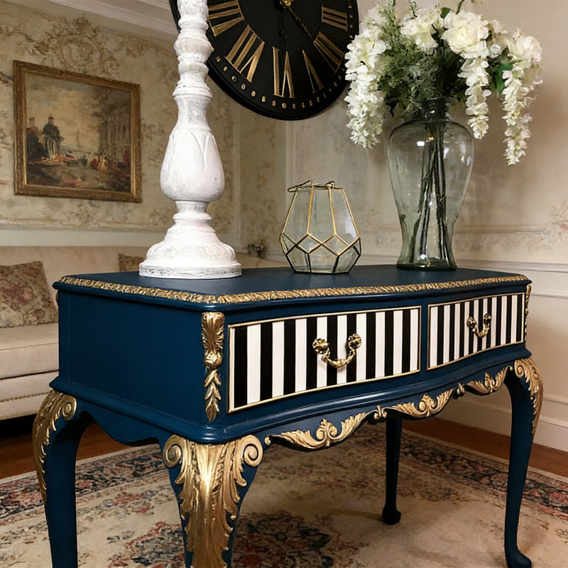 Console en bois haut de gamme tendance.