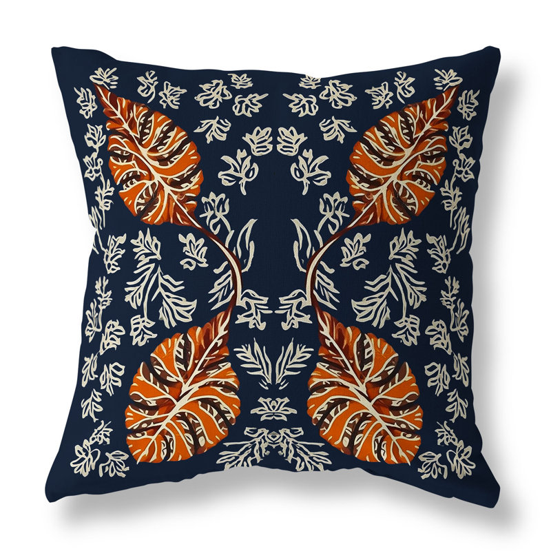 Coussin Leaf Couture, H 16 po x l 16 po