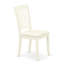 Ensemble de table de salle à manger 3 pièces pour petits espaces comprenant une table de salle à manger carrée et 2 chaises en tissu de lin, blanc lin-1447263916-1393820222-1393820217