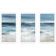 «Long Beach» par Carol Robinson - peinture encadrée 3 pièces-1679888485