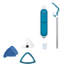 Russell Hobbs RHSM1001-G, Steam & Clean Steam Mop in White & Teal