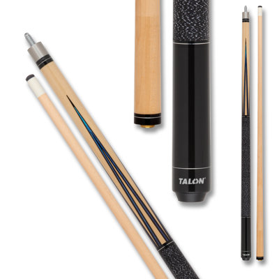 Talon TL23 Maple Pool Cue 19oz with Blue Points & Wrap