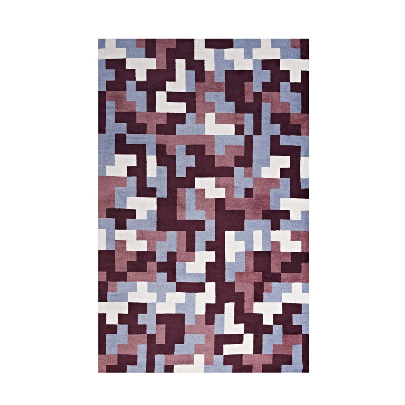 Tapis mosaïque Andela, Rectangle 8 pi x 10 pi