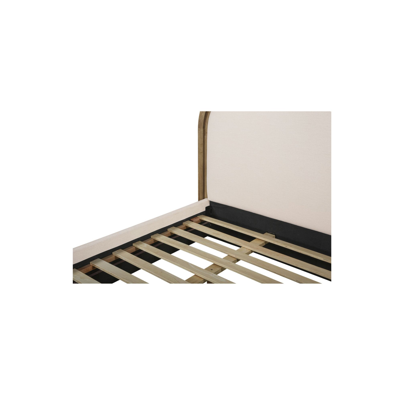 Truly Sleigh Bed, White, Queen
