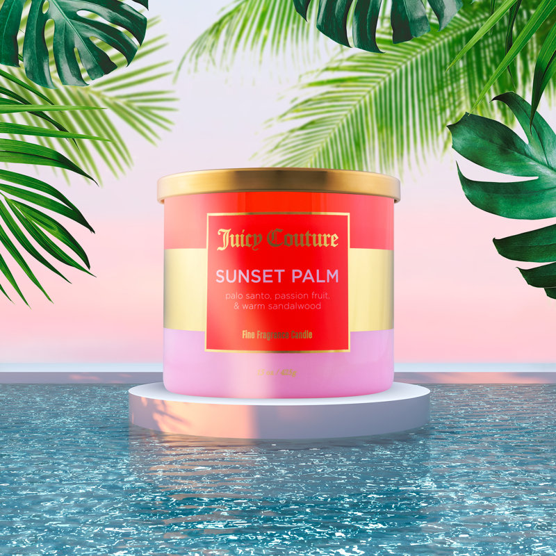 Bougie Sunset Palm