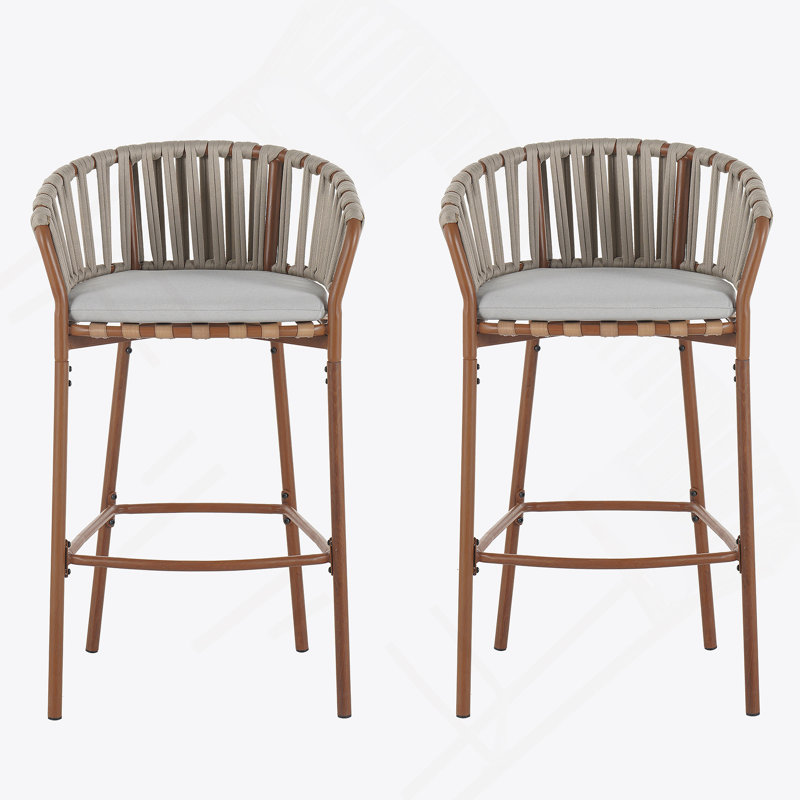 Ensemble de 2 tabourets de bar Lodi