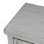 Console étroite, canapé mince avec 3 tiroirs de rangement et tablette inférieure pour les petits espaces et les décors modernes-300809350