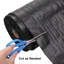 4*100Ft Black Weeding Cloth Polyethylene Foldable