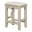 Ensemble de table de salle à manger 3 pièces à hauteur de comptoir avec port USB et tabourets rembourrés-2101490336