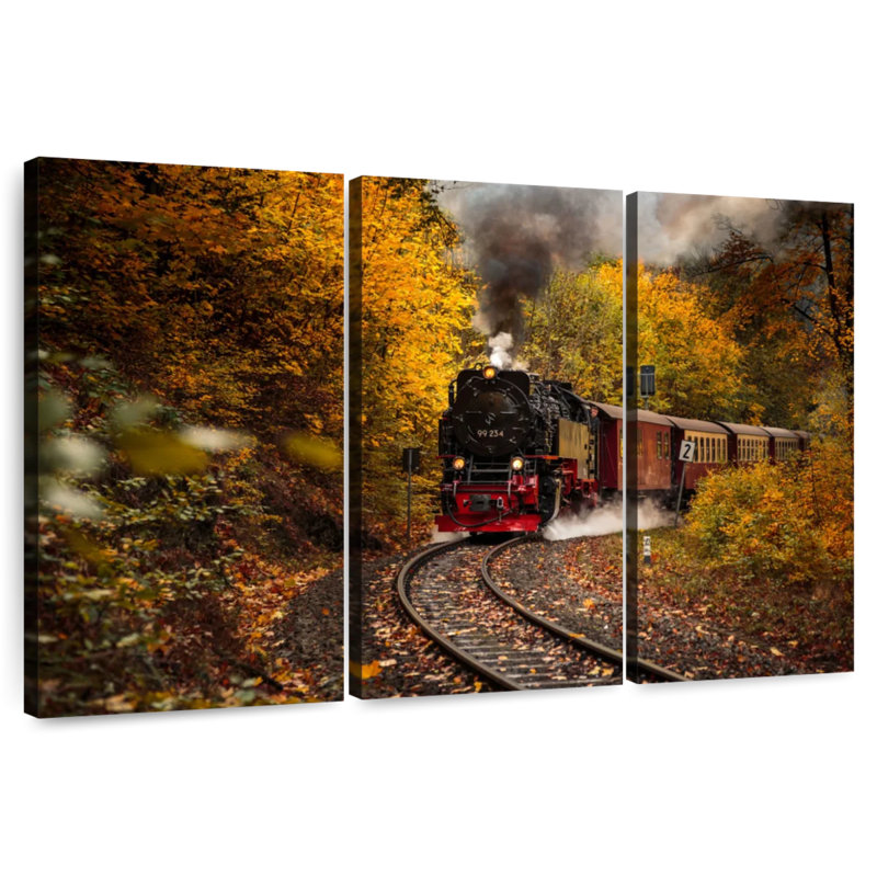 Mehar Wernigerode Steam Train, 28" H x 45" W