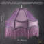 19cm H Velvet Empire Lamp Shade ( No Direct Attachment Method )-1805235704