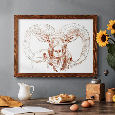 «Big Horn Sheep I», reproduction sur toile