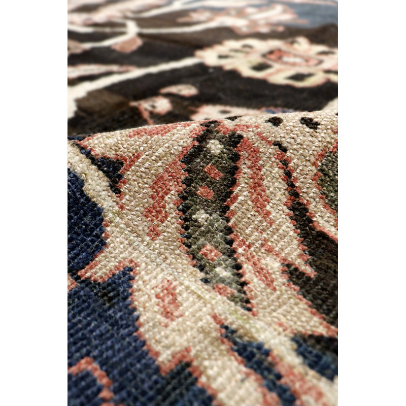 Antique Handmade Wool Oriental Area Rug