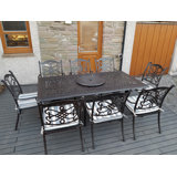 Canouan 8 Seater Dining Set with Cushions