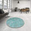 Tapis bleu Patchwork-1036968758