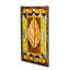 Lodge Tiffany Harvest Festival Stained Glass Window