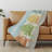 Addison Machine Washable Sherpa Chairs Throw Blanket